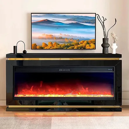 ROSI Black Fireplace