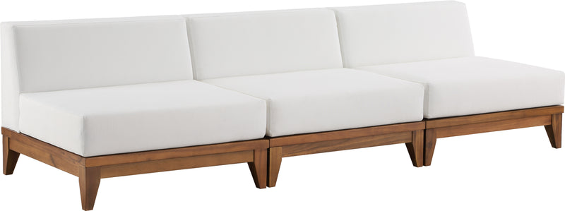 Rio Off White Waterproof Fabric Outdoor Patio Modular Sofa image