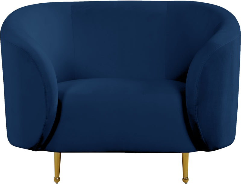 Lavilla Navy Velvet Chair image
