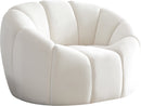 Elijah Cream Velvet Chair image