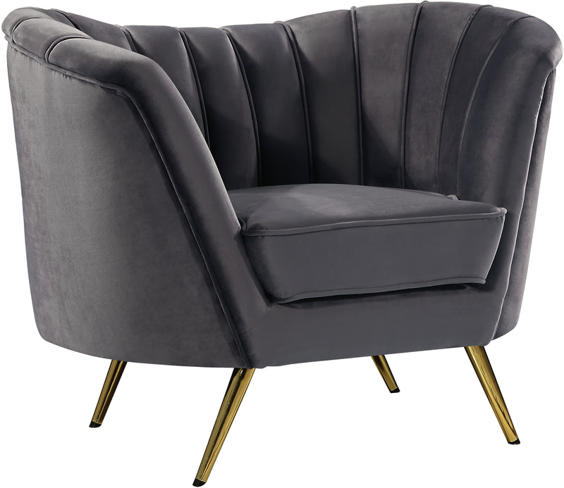 Margo Grey Velvet Chair image