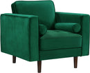 Emily Green Velvet Chair image