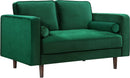 Emily Green Velvet Loveseat image