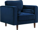 Emily Navy Velvet Chair image