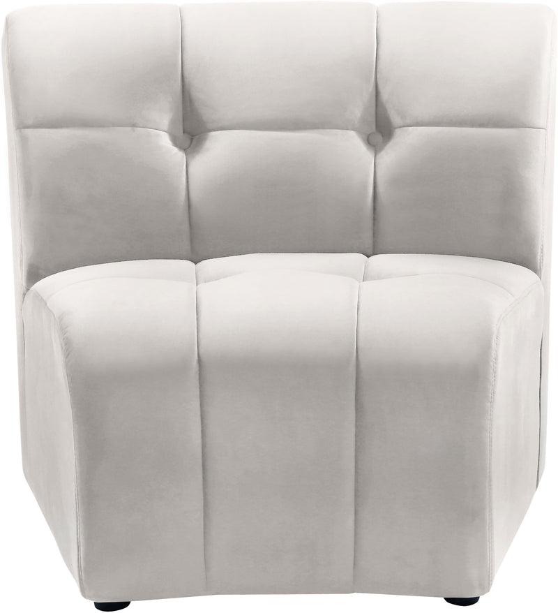 Limitless Cream Velvet Modular Chair image