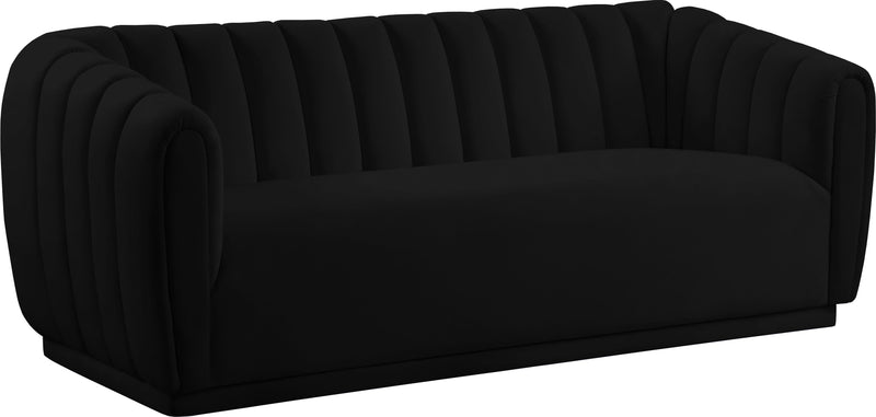 Dixie Black Velvet Sofa image