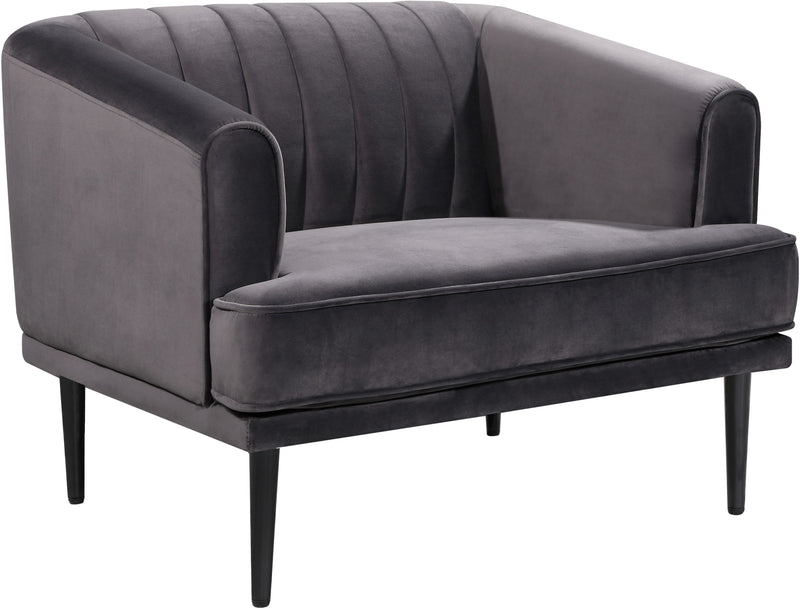 Rory Grey Velvet Chair image