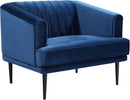 Rory Navy Velvet Chair image