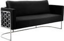 Casa Black Velvet Sofa image