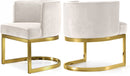 Gianna Cream Velvet Dining Chair image