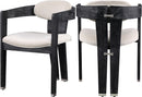 Vantage Cream Velvet Dining Chair image
