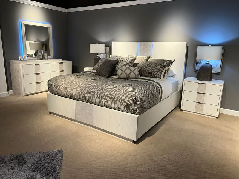 4pc White Bedroom Set